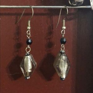 FREE W BUNDLE Handmade glass beaded earrings